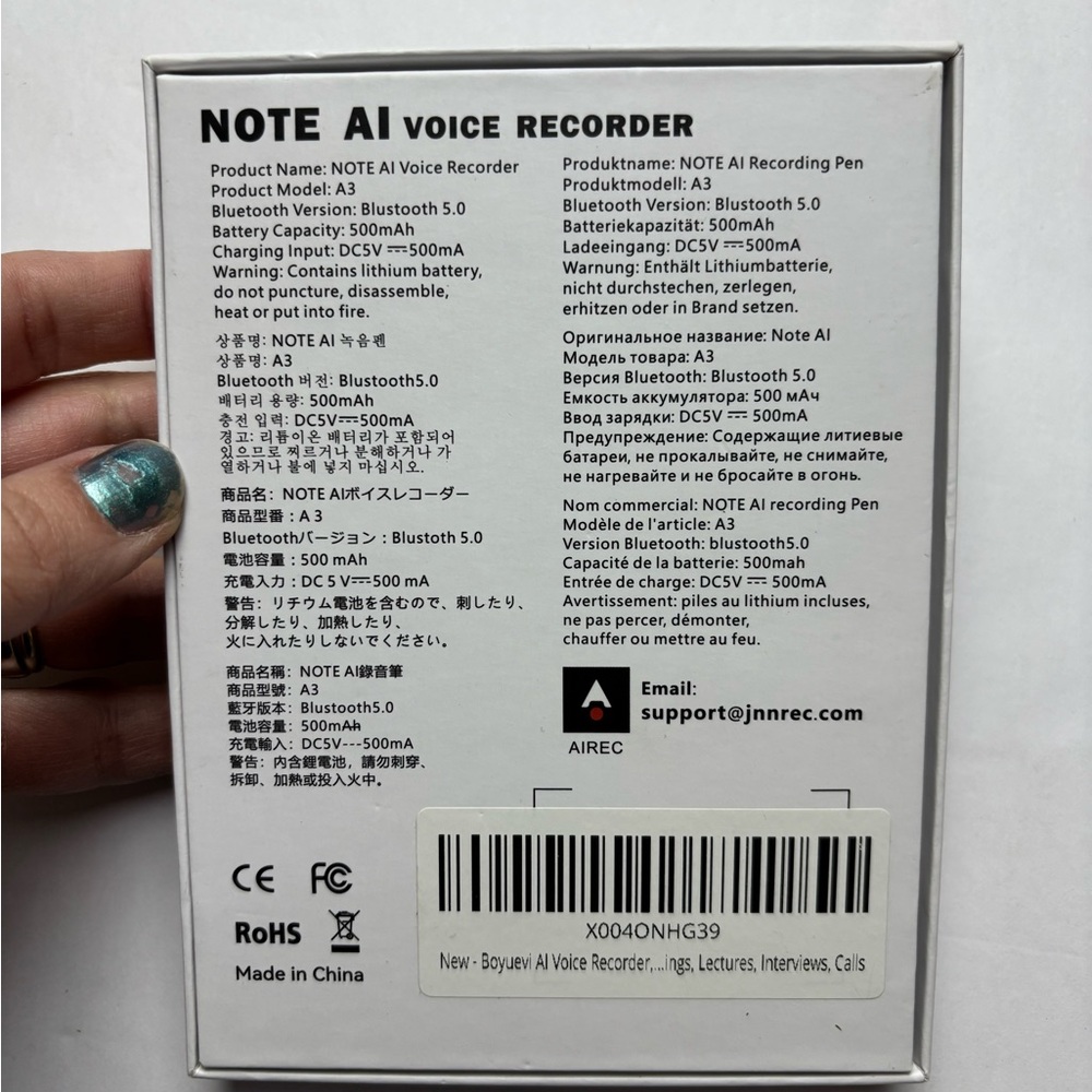 Note AI Voice‎ Recorder 112 languages - Picture 3 of 6